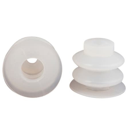 Fipa Bellows vacuum cup diam. 34 mm, Silicone transparent 21.034.179.2-LE